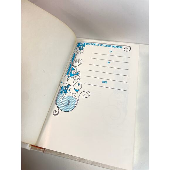 Vtg 1976 Holy Bible Memorial Edition New American Leather Illustrated White Gold - Picture 11 of 11